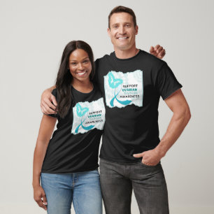 Camiseta de Apoio à Conscientização do Câncer de O