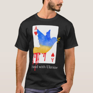 Camiseta de Apoio Ace Of War à Ucrânia