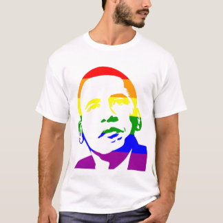 Camiseta De "apoio do casamento gay Obama "