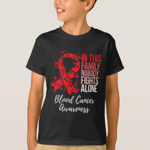 Camiseta de Apoio Familiar Conscientização do Cânc