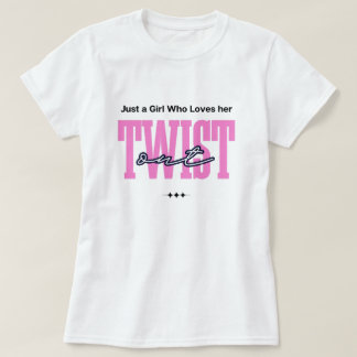 Camiseta de apreciação de cachos pretos em twistou