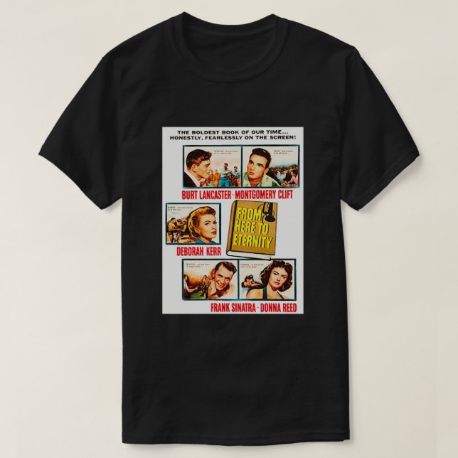 Camiseta De Aqui Para Eternidade Drama Romance (Frente do Design)