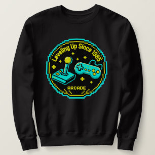 Camiseta de arcade Leveling Up Since 1985