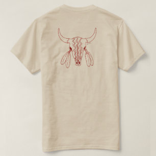 Camiseta de areia feminina da linha Red Ghost Danc