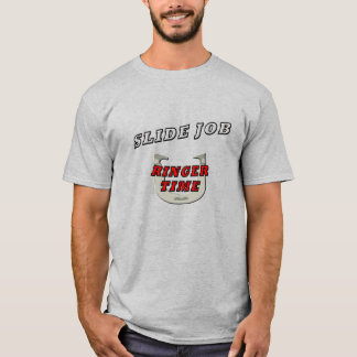 Camiseta de arremesso de cavalo Slide Job