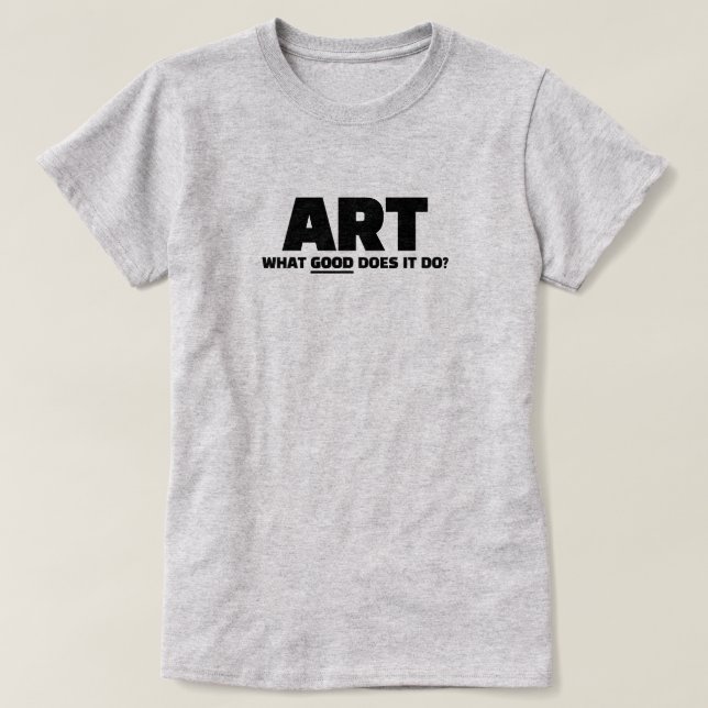 Camiseta de Arte (Frente do Design)