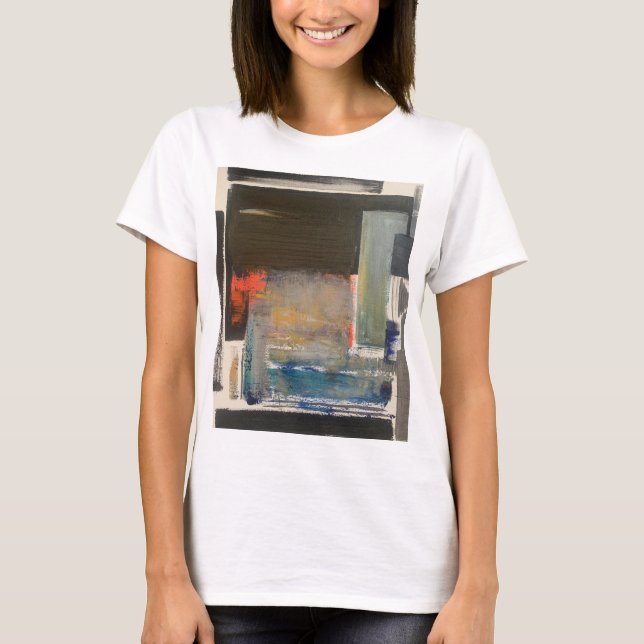 Camiseta de Arte Abstrata (Frente)