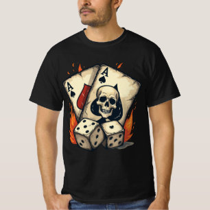 Camiseta de Arte Abstrata em Linhas