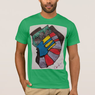 Camiseta de Arte Abstrato Vibrante de Robert Vince