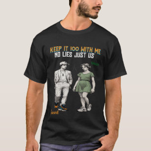 Camiseta de Arte de Amor Romântico de Luxo