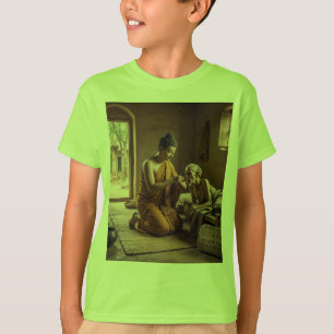 Camiseta de Arte de Ensino de Gautam Buddh Legad