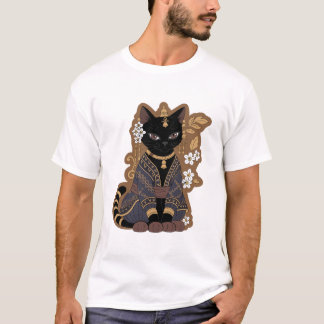 Camiseta de Arte de Gato Javanês