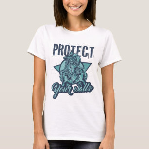 Camiseta de Arte de Parede com Grafite   Arte de R