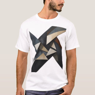 Camiseta de Arte Geométrica Abstrata Moderna – Min