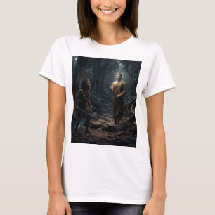 Camiseta de Arte Histórica de Gautam Buddh Legad