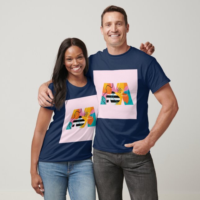 Camiseta de arte inicial M (Unissex)