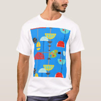 Camiseta de Arte Moderna Minimalista