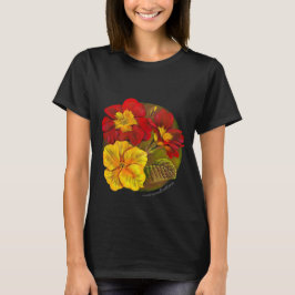 Camiseta de arte pinta de primavera primula fina