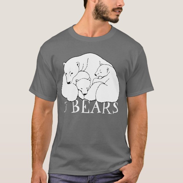 Camiseta de Arte Polar Cubos Unisex (Frente)