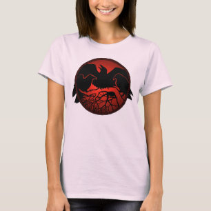 Camiseta de Arte Valente de Mulher Mais Camada Cim