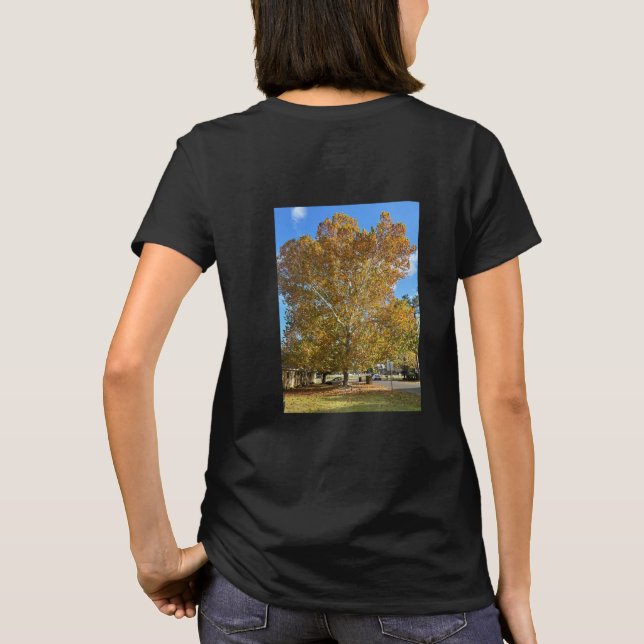 Camiseta de árvore (Verso)