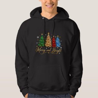 Camiseta de árvore de Natal Alegre e Brilhante