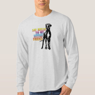 Camiseta Dê as Boas Vindas ao Meu Pequeno Amigo