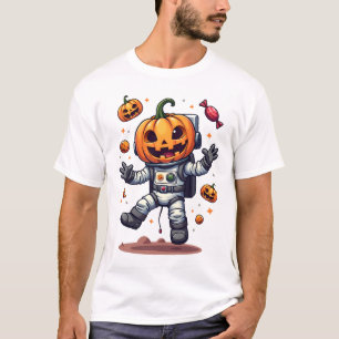 Camiseta de Astronauta de Abóbora � Explorador Esp