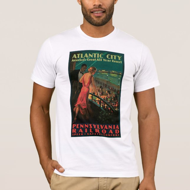 Camiseta ~ de Atlantic City todo o recurso do ano (Frente)