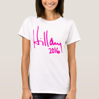 CAMISETA DE "AUTÓGRAFO HILLARY 2016"