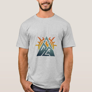 Camiseta de Aventura de Caminhada no Triângulo do