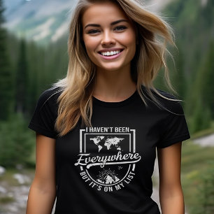 Camiseta de Aventura de Caminhada para Amantes da