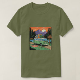 Camiseta de Aventura de Equipamento de Sobrevivênc