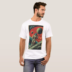 Camiseta de Aventura Espacial Retroativa - Escoame