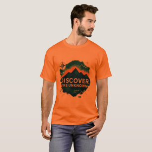 Camiseta de Aventura Minimalista - Exp. Montanha C