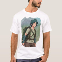 Camiseta de Aventura na Montanha do Garoto Andejo