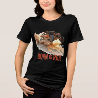 Camiseta de Aventura no Bugue Off-Road no Deserto
