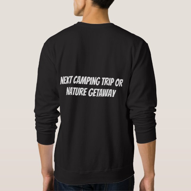 Camiseta de Aventura no Parque Nacional Retro (Verso)