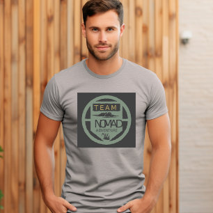 Camiseta de Aventura para Equipe Nomad