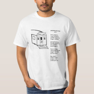 Camiseta de Aventura Turística no Metrô
