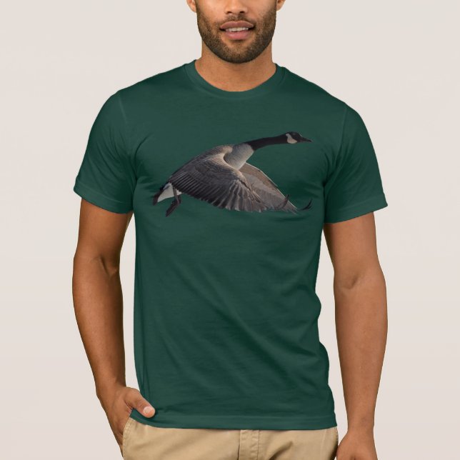 Camiseta de aves canadianas ganso (Frente)