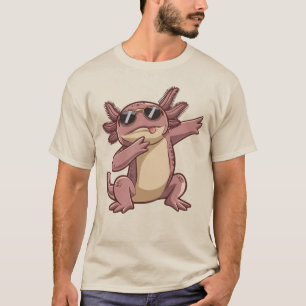 Camiseta de Axolote Dabbing – Salamandra Engraçada