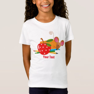 Camiseta De Babydoll De Bella De Escola