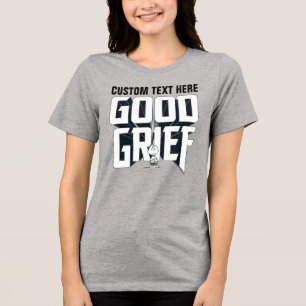 Camiseta de Banda de Rock Gráfica do Charlie Brown