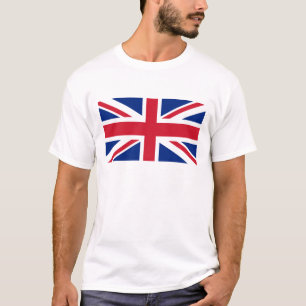 Camiseta de bandeira britânica