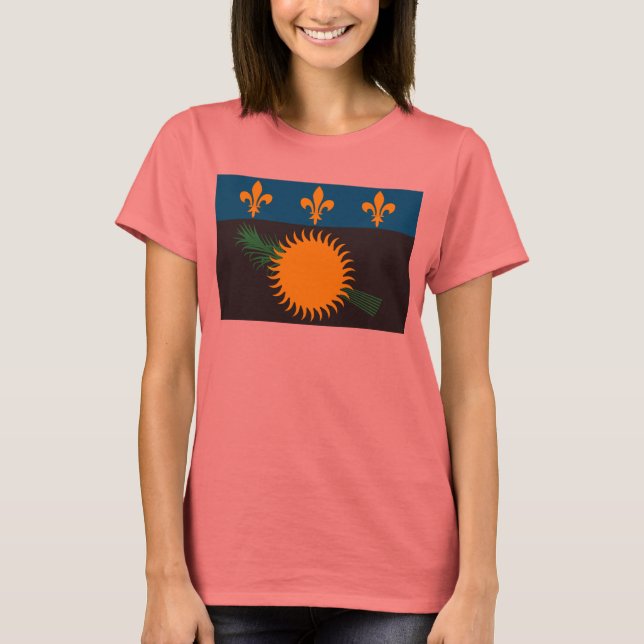 Camiseta de Bandeira de Guadalupe (Frente)