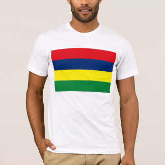 Camiseta de Bandeira Maurícia