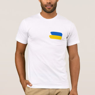 Camiseta de Bandeira Ucraniana