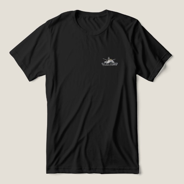 Camiseta De Barco De Arrasto Do Sul (Design frontal)