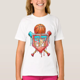 Camiseta de Basquete de Beisebol Número 67 Drip Es